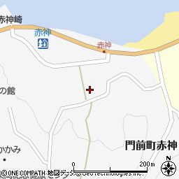 石川県輪島市門前町赤神2周辺の地図