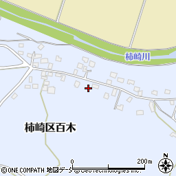 新潟県上越市柿崎区百木1022-4周辺の地図