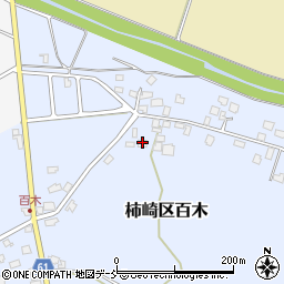 新潟県上越市柿崎区百木1034周辺の地図