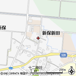 新潟県魚沼市新保24周辺の地図