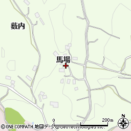 福島県須賀川市大栗馬場周辺の地図