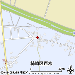 新潟県上越市柿崎区百木752周辺の地図