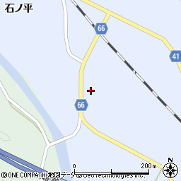福島県田村郡小野町夏井原周辺の地図