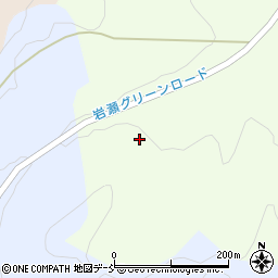 福島県天栄村（岩瀬郡）下松本（西ノ沢）周辺の地図