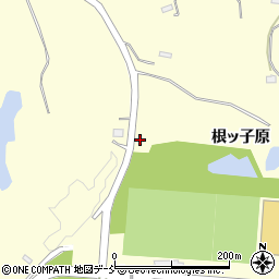 福島県双葉郡楢葉町山田岡根ッ子原周辺の地図