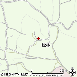 福島県須賀川市大栗松林214周辺の地図