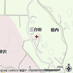 福島県須賀川市大栗三合田周辺の地図