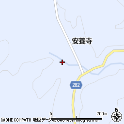 福島県岩瀬郡天栄村大里古屋敷周辺の地図