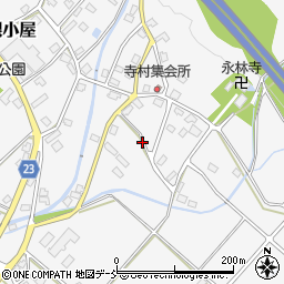 新潟県魚沼市根小屋周辺の地図