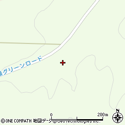 福島県岩瀬郡天栄村下松本中ノ沢周辺の地図