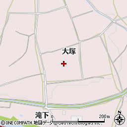 福島県須賀川市前田川大塚周辺の地図