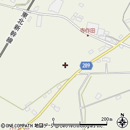 福島県須賀川市保土原寺作田154周辺の地図