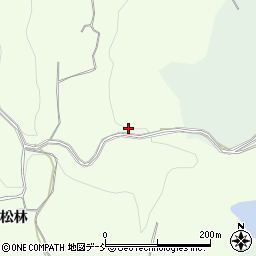 福島県須賀川市大栗行貫田周辺の地図