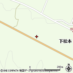 福島県岩瀬郡天栄村下松本入沢周辺の地図