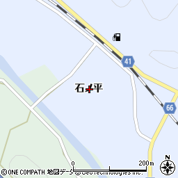 福島県田村郡小野町夏井石ノ平周辺の地図