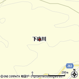 石川県鳳珠郡穴水町下唐川周辺の地図