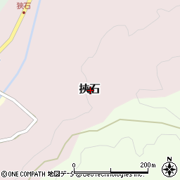 石川県鳳珠郡穴水町挾石周辺の地図