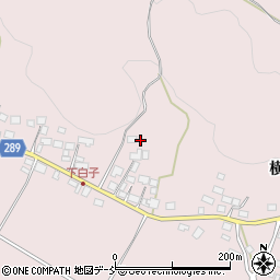 福島県天栄村（岩瀬郡）白子（入ノ久保）周辺の地図