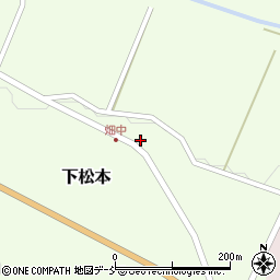 福島県岩瀬郡天栄村下松本前田14周辺の地図