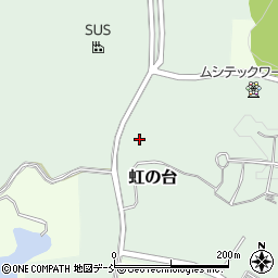 〒962-0728 福島県須賀川市虹の台の地図