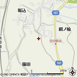 福島県須賀川市田中簾田57周辺の地図