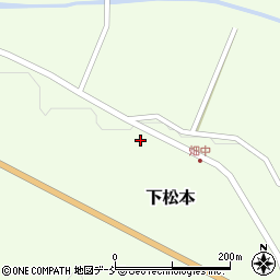 福島県岩瀬郡天栄村下松本畑中前周辺の地図