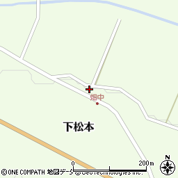 福島県岩瀬郡天栄村下松本前田3周辺の地図