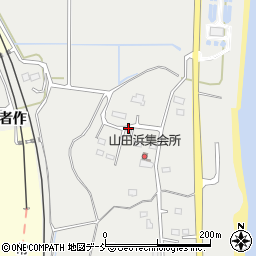 福島県双葉郡楢葉町山田浜上ノ代周辺の地図