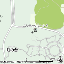 福島県須賀川市大栗夫婦石周辺の地図