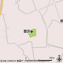 福島県須賀川市前田川蟹沢139周辺の地図