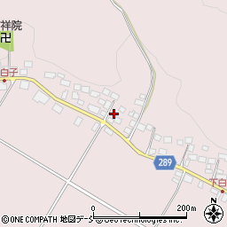 福島県岩瀬郡天栄村白子中屋敷6周辺の地図