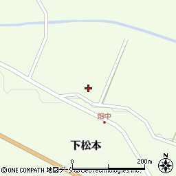 福島県岩瀬郡天栄村下松本畑中周辺の地図