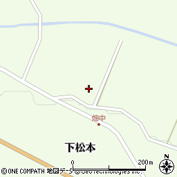 福島県岩瀬郡天栄村下松本畑中4周辺の地図