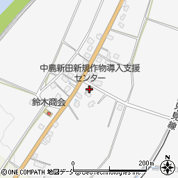 中島新田公民館周辺の地図