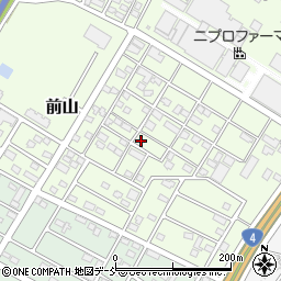 福島県鏡石町（岩瀬郡）前山周辺の地図