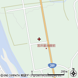 福島県南会津町（南会津郡）宮床（横道）周辺の地図