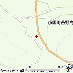 新潟県長岡市小国町苔野島62周辺の地図