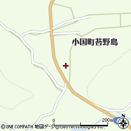 新潟県長岡市小国町苔野島50周辺の地図