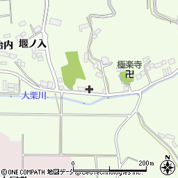 福島県須賀川市大栗樋ノ目18周辺の地図