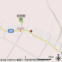 福島県岩瀬郡天栄村白子中屋敷17周辺の地図