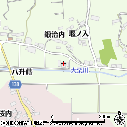 福島県須賀川市大栗福岡171周辺の地図
