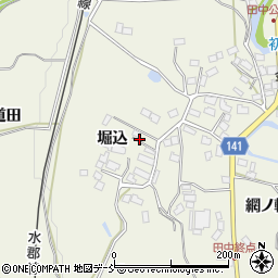 福島県須賀川市田中周辺の地図