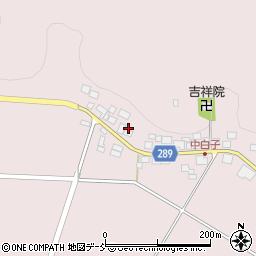 福島県岩瀬郡天栄村白子中屋敷40周辺の地図