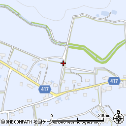 新潟県魚沼市山田周辺の地図