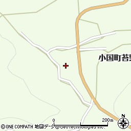 新潟県長岡市小国町苔野島75周辺の地図
