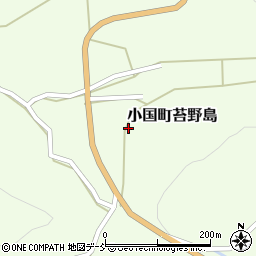新潟県長岡市小国町苔野島8周辺の地図