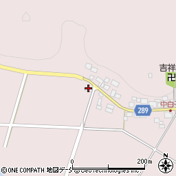 福島県岩瀬郡天栄村白子高札前周辺の地図