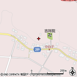 福島県天栄村（岩瀬郡）白子（柏立）周辺の地図