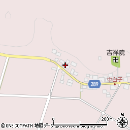 福島県岩瀬郡天栄村白子中屋敷42周辺の地図