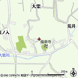 福島県須賀川市大栗樋ノ目周辺の地図